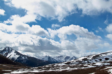 美丽的雪山