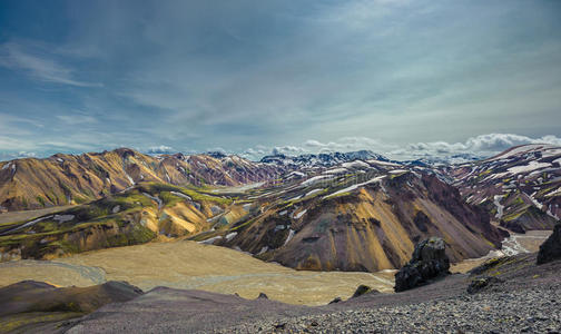 冰岛兰德纳劳加高原风景区图片