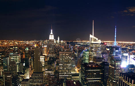 曼哈顿夜景