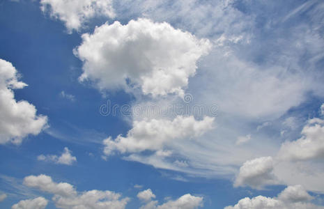 天空和云背景