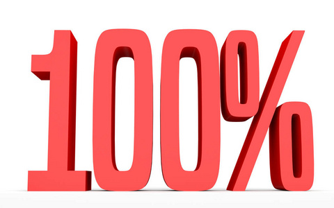 百分之百的折扣. 折扣100%.照片