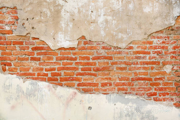 裂纹砖壁纹理的背景照片 正版商用图片0qmn2t 摄图新视界