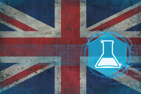 联合王国 英国 化学。化工行业概念