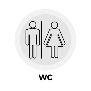 Wc 线图标