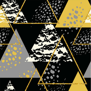 重复的三角形图片