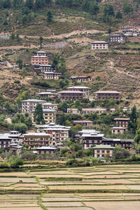 不丹风景和建筑学的看法图片