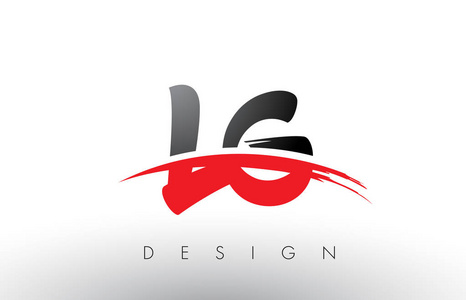 g字母logolg l g 刷 logo 字母红色与黑色旋风刷前面照片