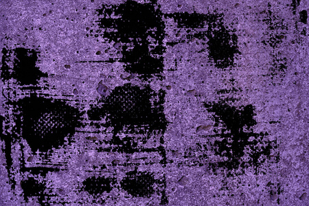 肮脏的超紫色混凝土水泥质地, 石材表面, 岩石背景