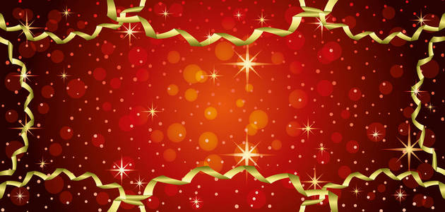 红色圣诞节背景, 横幅, 卡片, 传单, 礼券