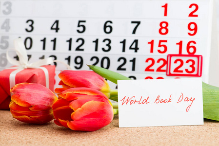 4月23日世界图书日日历照片
