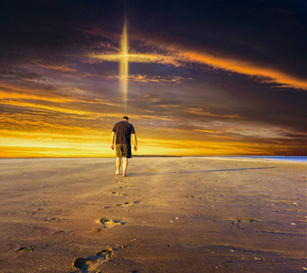 耶稣十字架路径图片