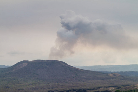 尼加拉瓜活动玛莎雅火山图片