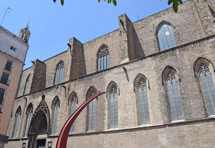 3月在巴塞罗那举行的圣马拉教堂