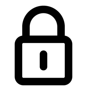 锁紧挂锁用于安全和安全概念