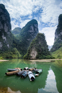 中国广西河池小三峡图片