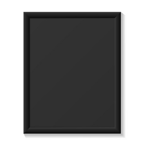 黑色板逼真的模拟画板