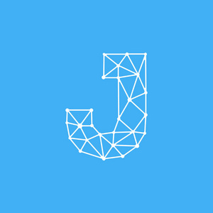 j 字母设计向量照片