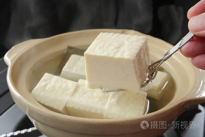 日本食品火锅,很多豆腐豆腐照片-正版商用图片0qpggc-摄图新视界