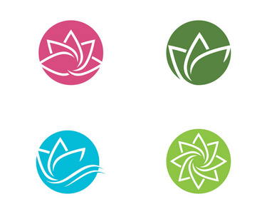荷花图案矢量素材图片大全