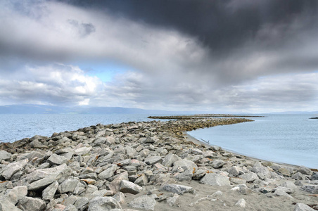 munkholmen，特隆赫姆挪威美丽的风景海岸线