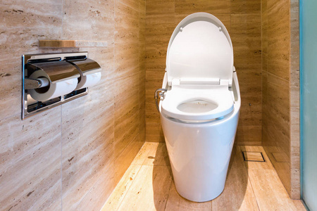 马桶排水现代的马桶座圈和室内装饰,建筑室内灯光照片