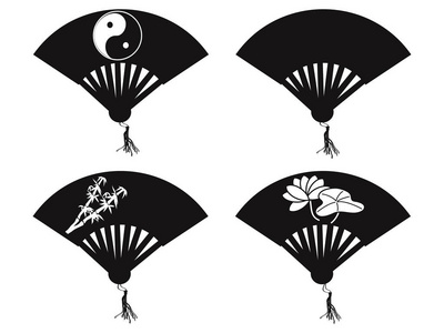 中国扇子素材图片