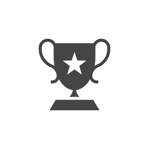 奖杯标志符号图标.游戏用户界面和 ux 元素.