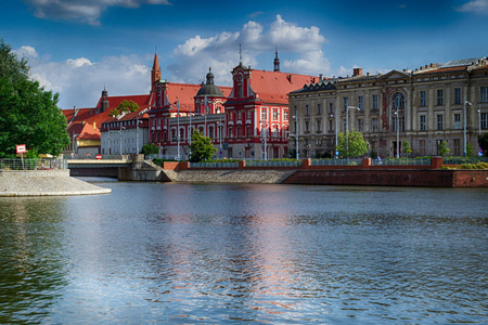 波兰弗罗茨瓦夫城市历史建筑