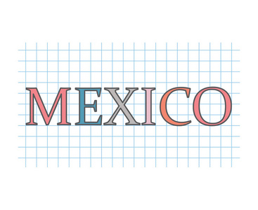 墨西哥概念向量例证