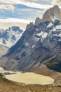 国家公园冰川。 阿根廷巴塔哥尼亚