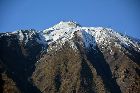 山 Teide 国家公园在特内里费岛。加那利群岛。西班牙