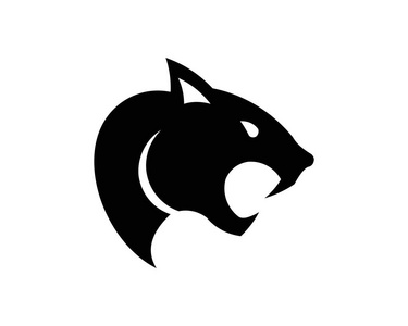 良好的使用符号, 标志, 网页图标, 吉祥物, 标志, 贴纸豹子, 美洲狮