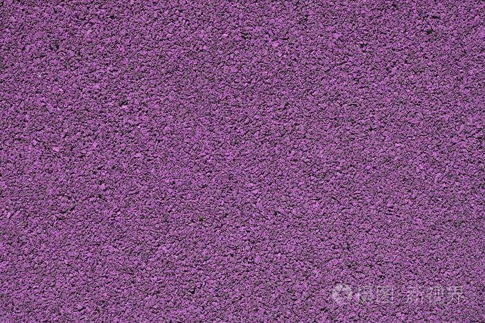 彩色橡胶涂覆紫色的背景图像.破旧运动场盖