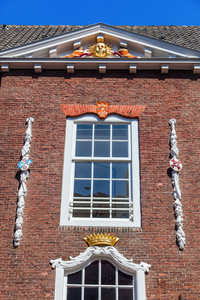 在乌得勒支，荷兰的历史建筑