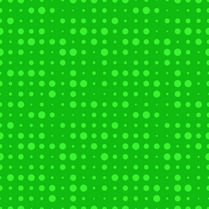 绿点无缝模式。矢量图