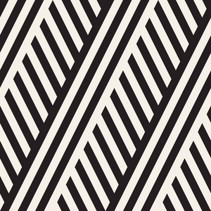 隔行扫描的平行条纹.矢量无缝的单色图案照片