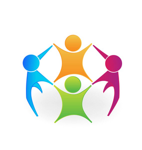 团队合作企业会议图标照片