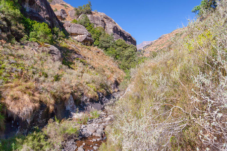 彩虹峡谷, 大教堂山顶自然保护区, 德拉肯斯堡, 祖鲁纳出生, 南非