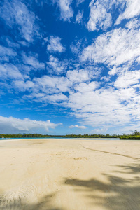 毛里求斯的热带天堂海滩