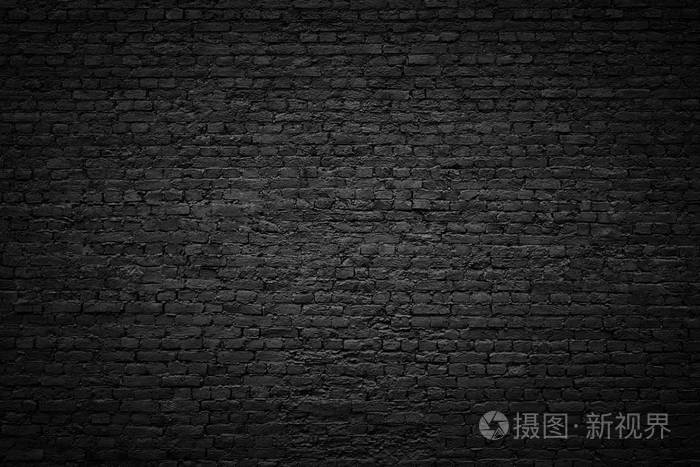 黑砖壁,深色背景设计