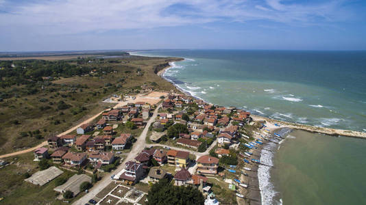 沙布拉，保加利亚的鸟瞰图