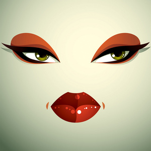 面相学图片-面相学素材-面相学插画-摄图新视界