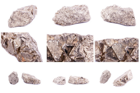 石矿物为黄铁矿的集合图片