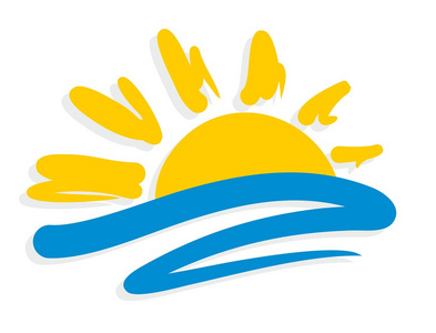 阳光大海背影男图片