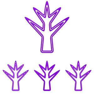 紫色线厂徽标设计方案集图片