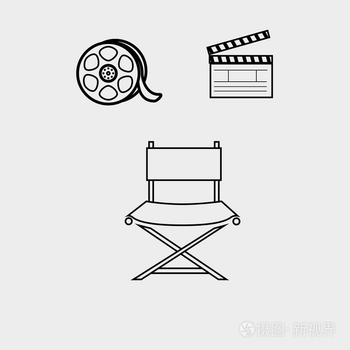 电影业平图标设计