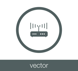 路由器平面图标