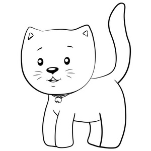 卡通猫猫图片-卡通猫猫素材-卡通猫猫插画-摄图新视界