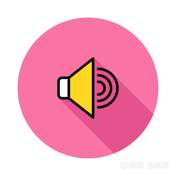 声音图标矢量图