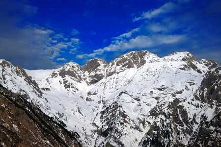 西班牙韦斯卡比利 Benasque 和 Cerler 山脉